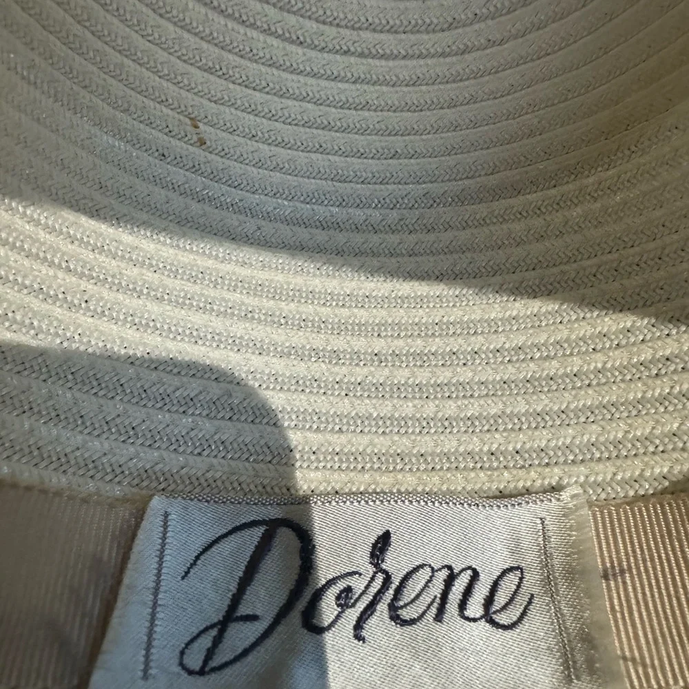 Vintage Dorene‎ Straw Hat - Picture 7 of 7